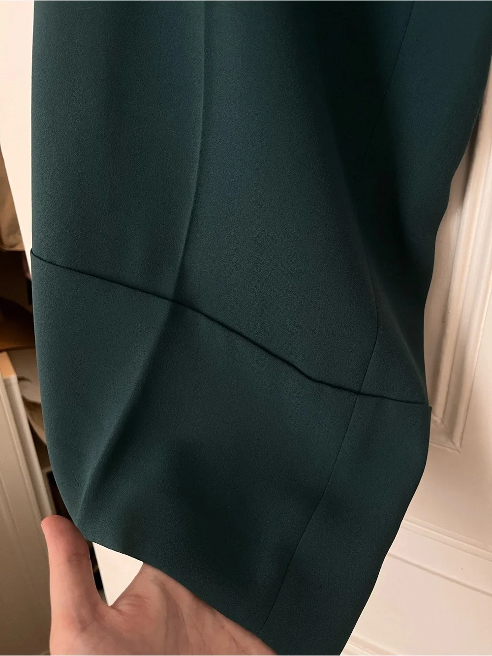 J.Crew 365 Green Blue Wide Leg High Waisted Cropped Pants Slacks